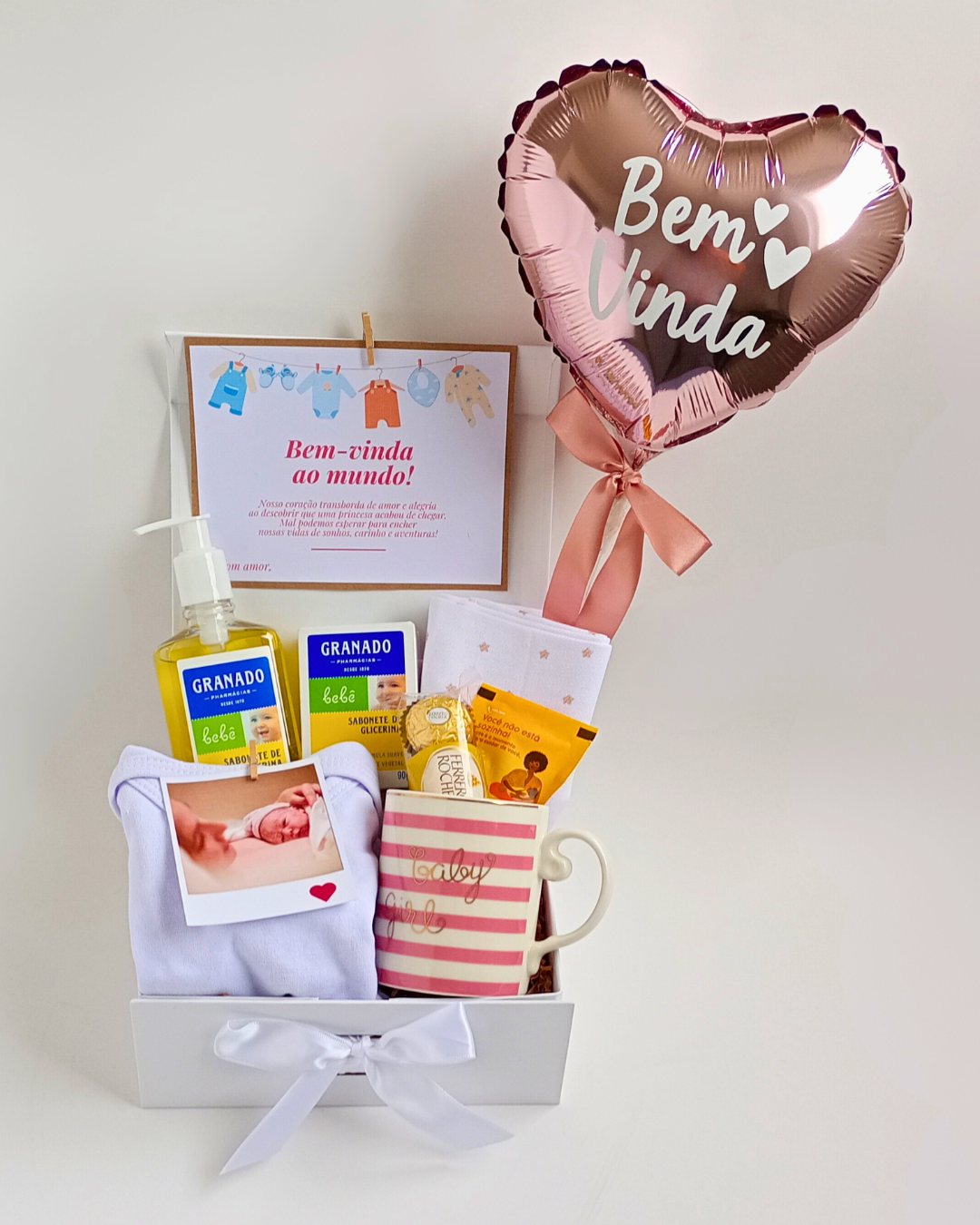 Cesta Maternidade Bem-vinda ao Mundo!
