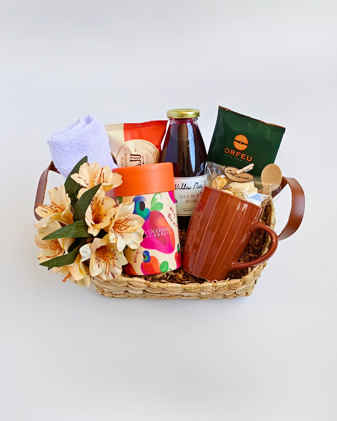 Cesta Mini Spa com L'occitane