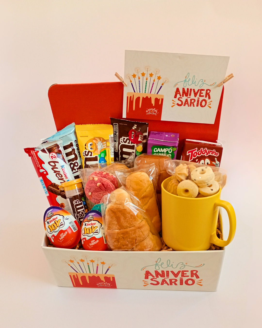 Cesta de Aniversário Infantil - Tamanho G