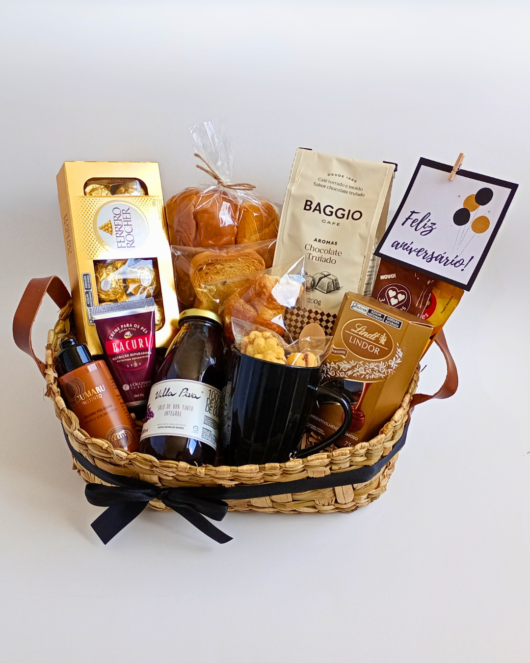 Cesta Luxo Spa com L'occitane - Masculino