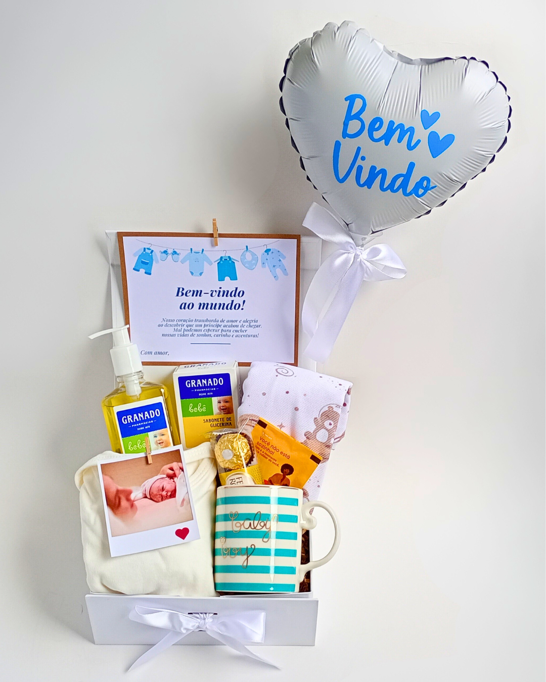 Cesta Maternidade Bem-vindo ao Mundo!