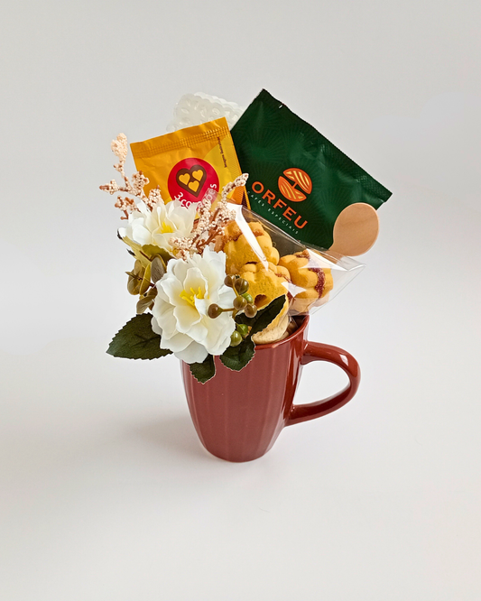 Mimo Cafezinho na Caneca - Marrom