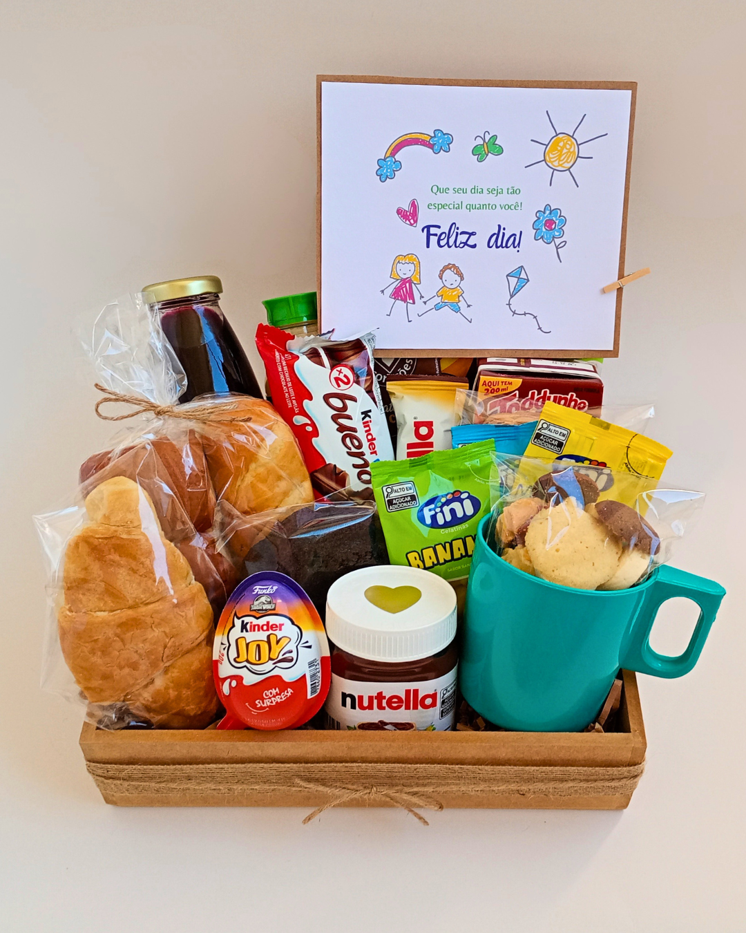 Bandeja de Café da Manhã Infantil - Tam G