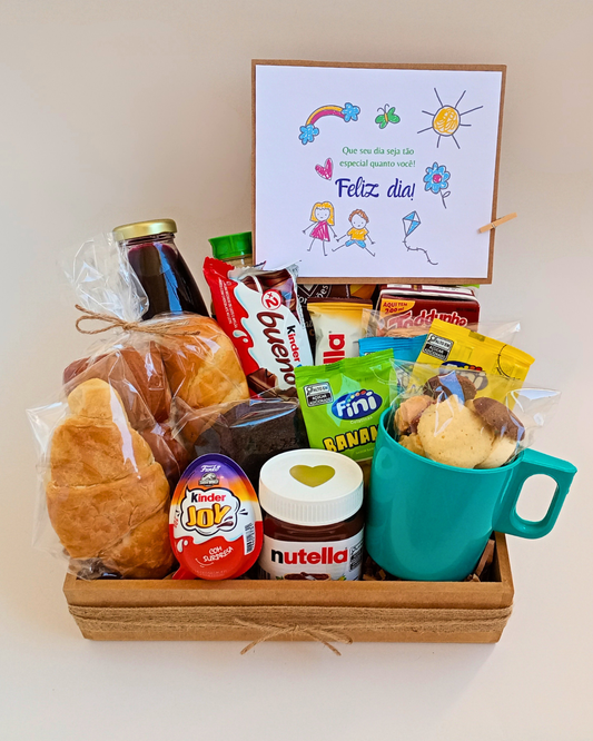 Bandeja de Café da Manhã Infantil - Tam G