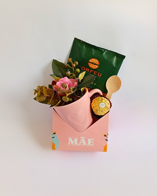 Mini Cesta Envelope  - Amor de Mãe