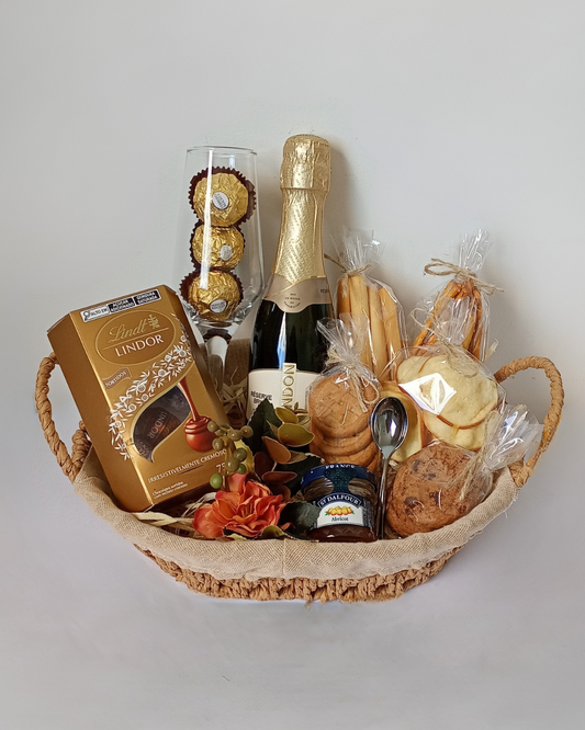 Cesta Premium Chandon com Lindt