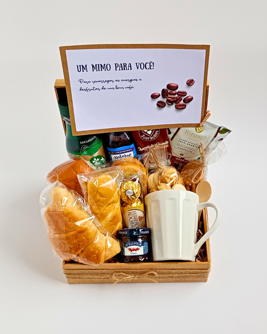 Cesta de Café da Manhã - Tam. M - Um Mimo Para Você