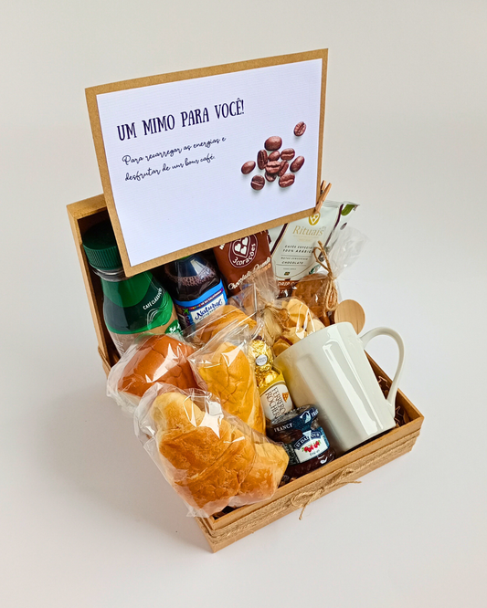 Cesta de Café da Manhã - Tam. M - Um Mimo Para Você