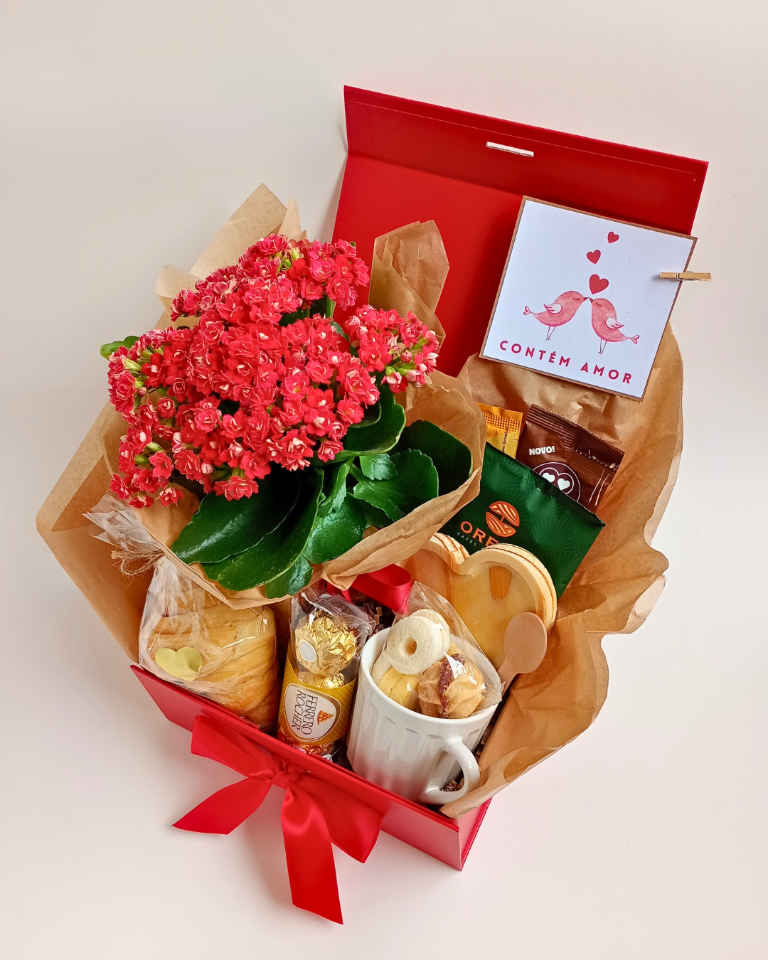 Café da Manhã Premium - Tam. M - com Flores