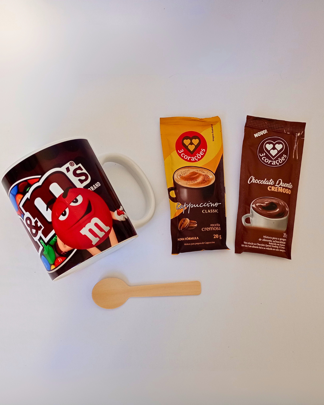 Cesta de Chocolate - Louco por M&Ms
