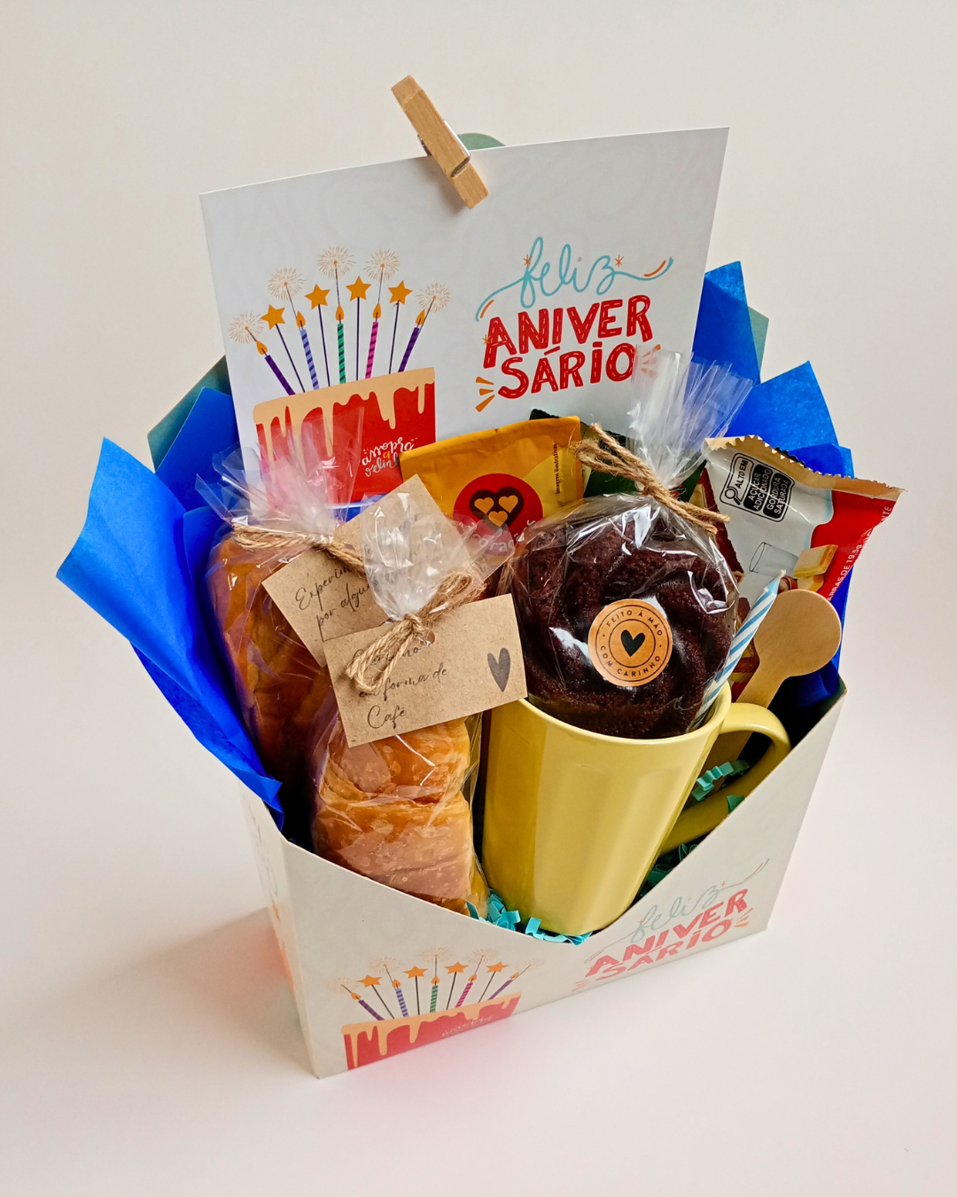 Café da Manhã de Aniversário Envelope