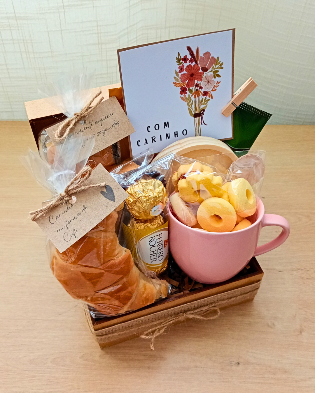 Café da Manhã P - Xícara Rosa