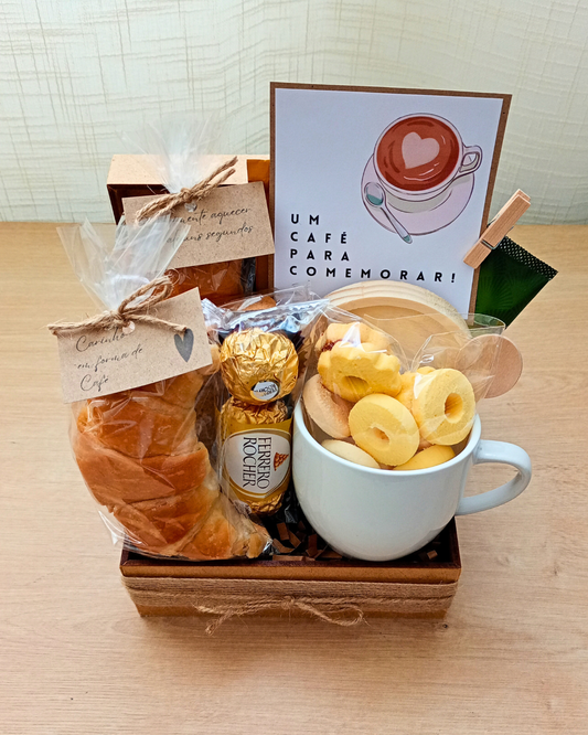 Café da Manhã P - Xícara Branca