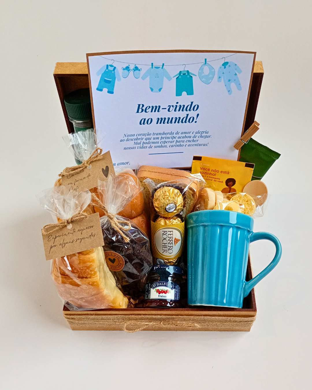 Café da Manhã Bem-vindo ao Mundo