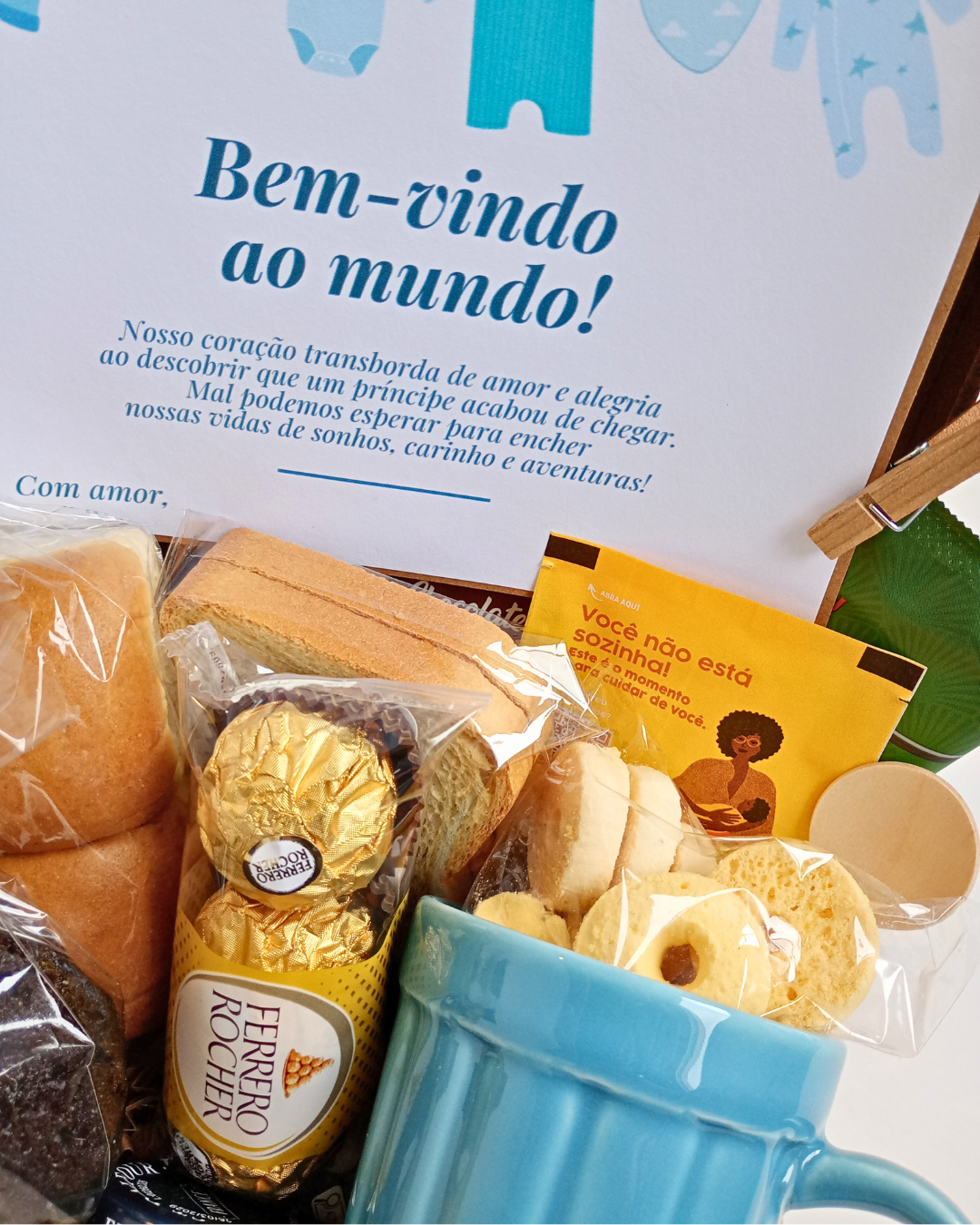 Café da Manhã Bem-vindo ao Mundo