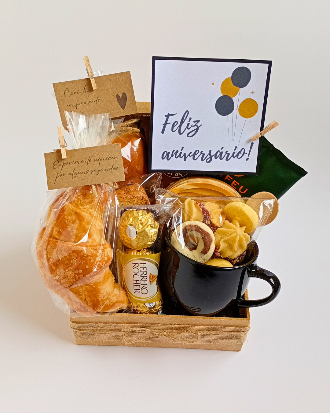 Café da Manhã P - Xícara Preta