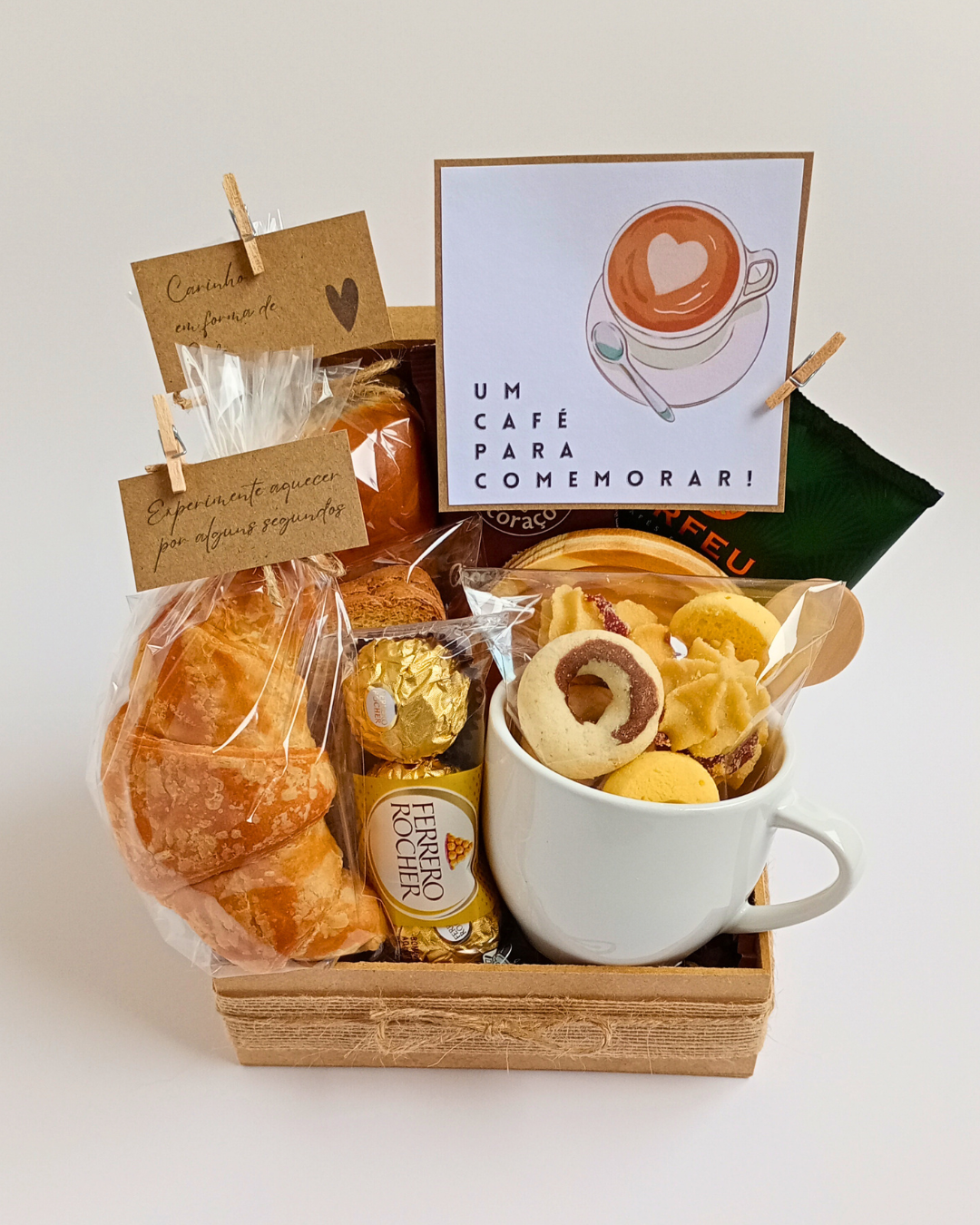 Café da Manhã P - Xícara Branca