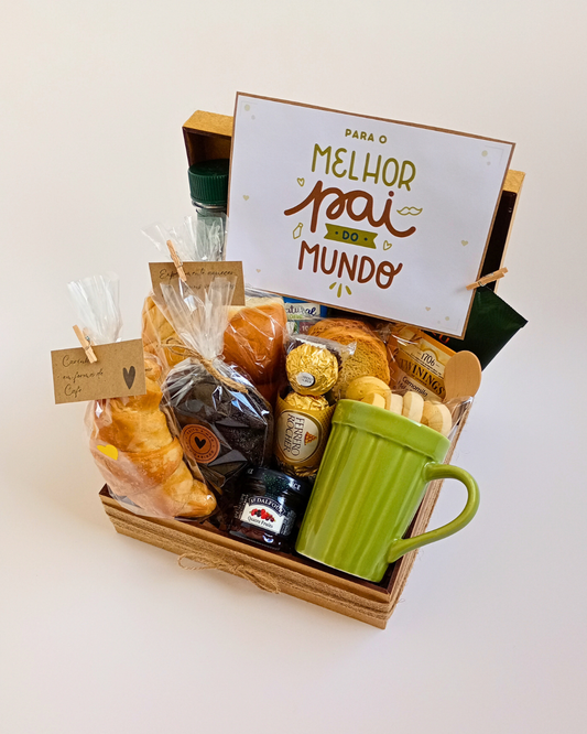 Café da Manhã M - Melhor Pai do Mundo