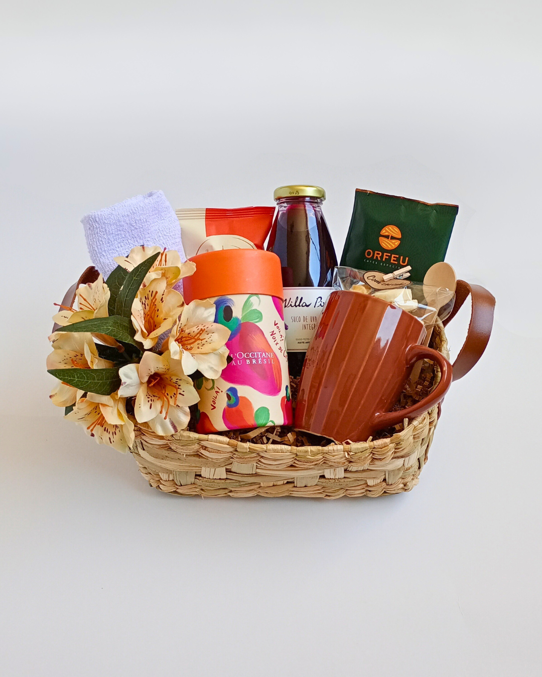 Cesta Mini Spa com L'occitane