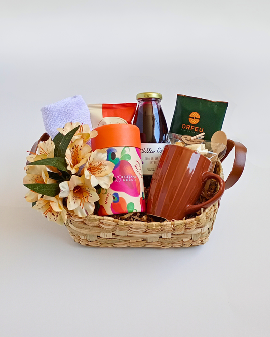 Cesta Mini Spa com L'occitane