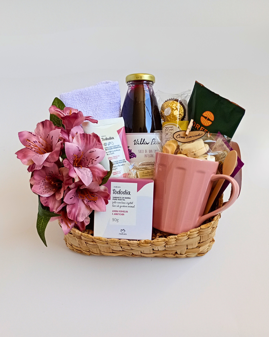 Café da Manhã com Mini Spa e Natura