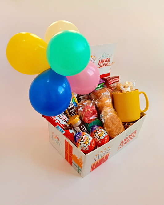 Cesta de Aniversário Infantil - Tamanho G