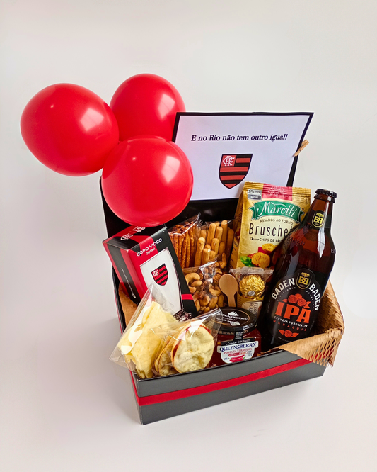 Cesta Flamengo com Cerveja Artesanal