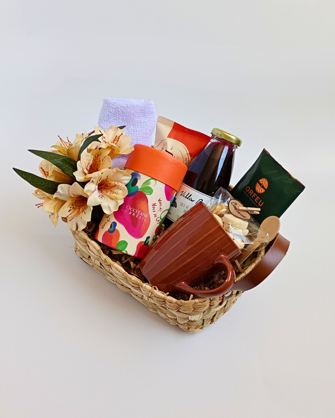 Cesta Mini Spa com L'occitane