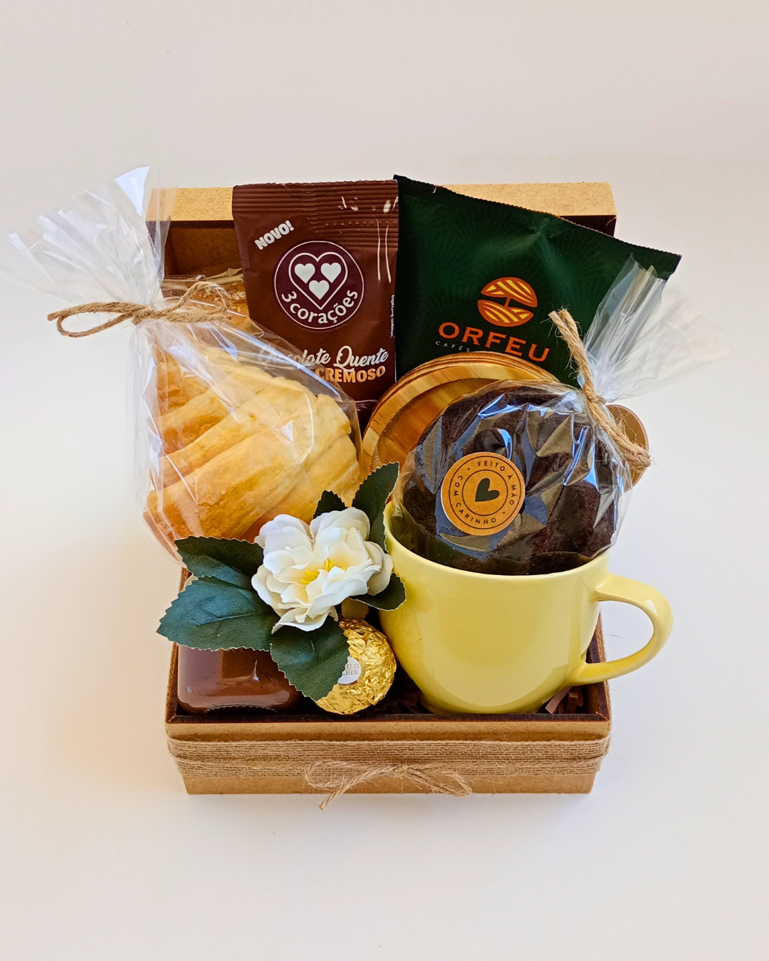 Café da Manhã P - Xícara Amarela