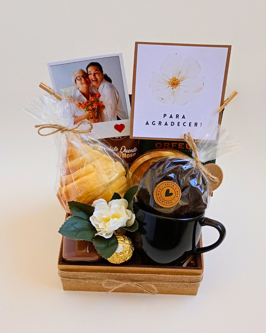Café da Manhã P - Xícara Preta