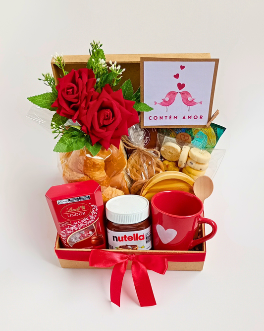 Café da Manhã Romântico Valentine's Day - Tamanho M