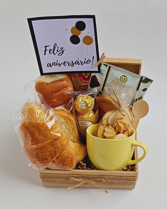 Café da Manhã - Tam. P - Xícara Amarela